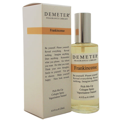 Frankincense by Demeter Cologne Spray - Unisex Fragrance - 4 oz