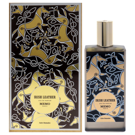 Irish Leather by Memo Paris - Unisex EDP Spray 2.53 oz - Authentic Luxury Fragrance