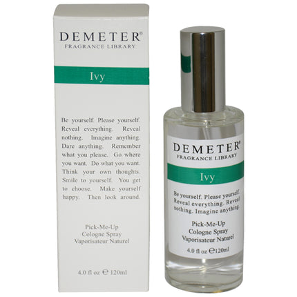 Demeter Ivy Cologne Spray for Unisex - 4 oz - Fresh and Botanical Fragrance