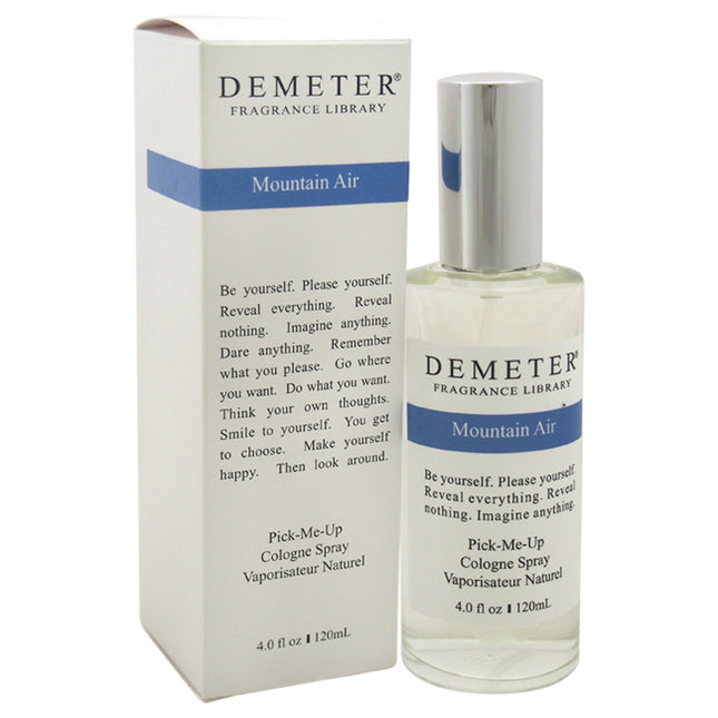 Demeter Mountain Air Unisex Cologne Spray - 4 oz Fresh Fragrance