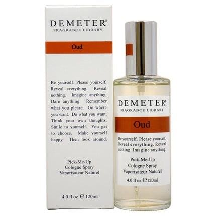 Oud by Demeter Unisex 4 oz Cologne Spray - Exotic and Enigmatic Fragrance