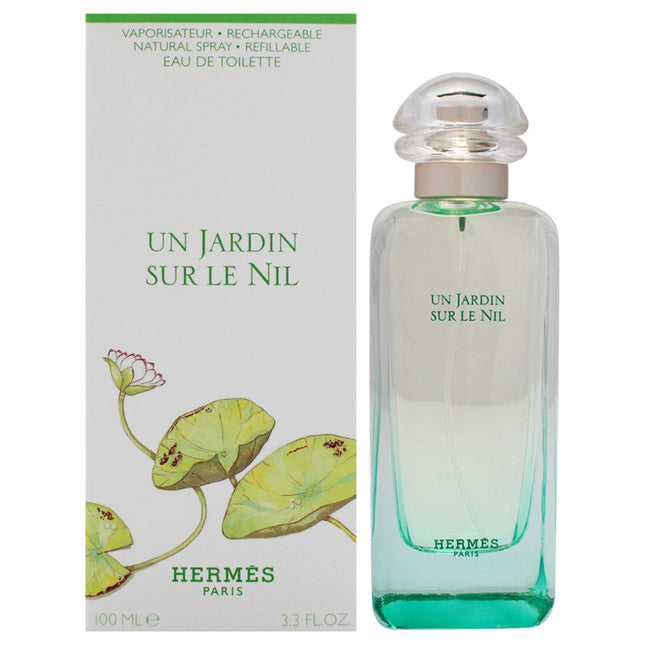 Un Jardin Sur Le Nil by Hermes Unisex 3.3 oz EDT Spray - Refillable Bottle