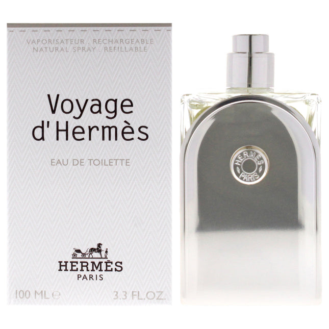 Voyage d'Hermes by Hermes Unisex 3.3 oz EDT Spray - Refillable Bottle