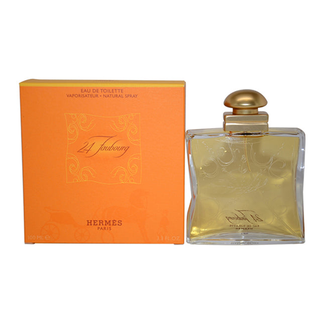 24 Faubourg by Hermes for Women 3.4 oz EDT Spray: Luxurious Fragrance for Her