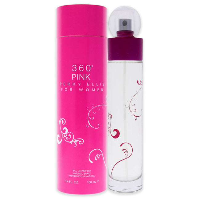 Perry Ellis 360 Pink for Women - 3.4 oz EDP Spray