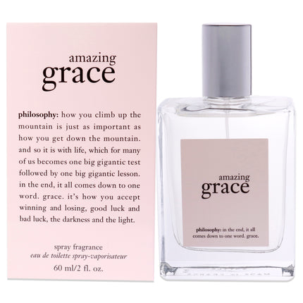 Amazing Grace by Philosophy for Women 2 oz EDT Spray - Invigorating Fragrance for Her