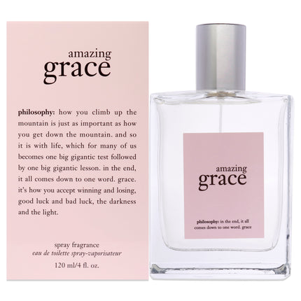 Philosophy Amazing Grace for Women 4 oz EDT Spray: A Timeless Scent for Women