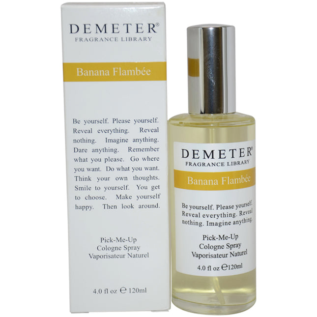 Demeter Banana Flambe Cologne Spray for Women - 4 oz, Tropical Fragrance
