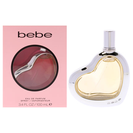 Bebe Silver by Bebe for Women - 3.4 oz EDP Spray: Fragrance for Her