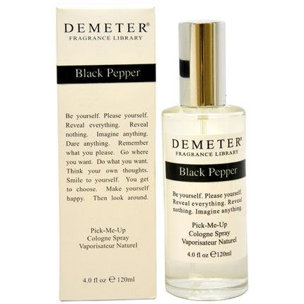 Demeter Black Pepper Cologne Spray for Women - 4 oz | Unique Spicy Fragrance