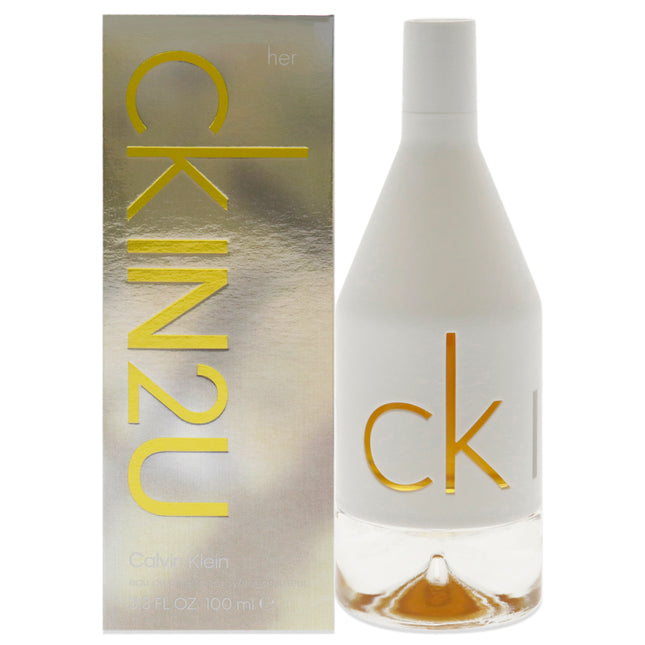 Calvin Klein CKIN2U for Women 3.3 oz EDT Spray - Modern Fragrance for Her