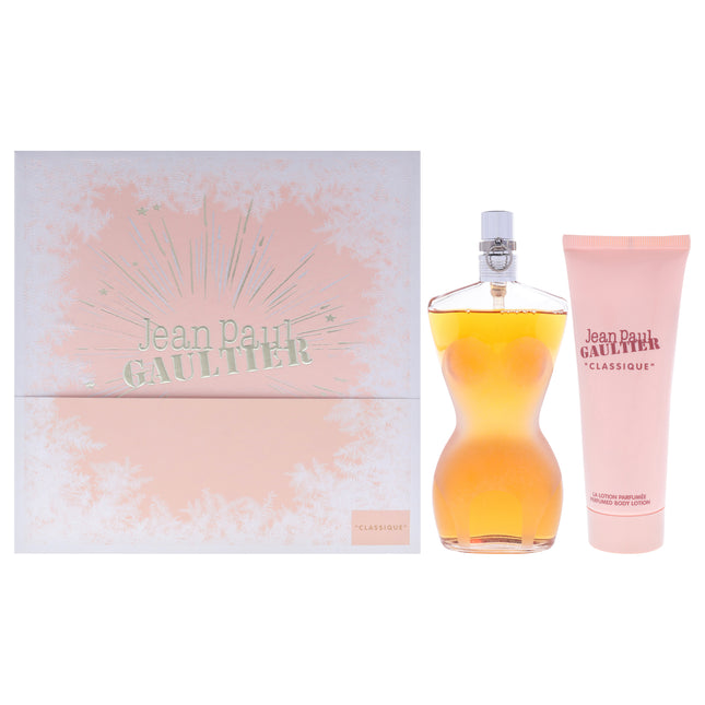 Classique by Jean Paul Gaultier for Women Gift Set - 2 Pc EDT Spray & Perfumed Body Lotion