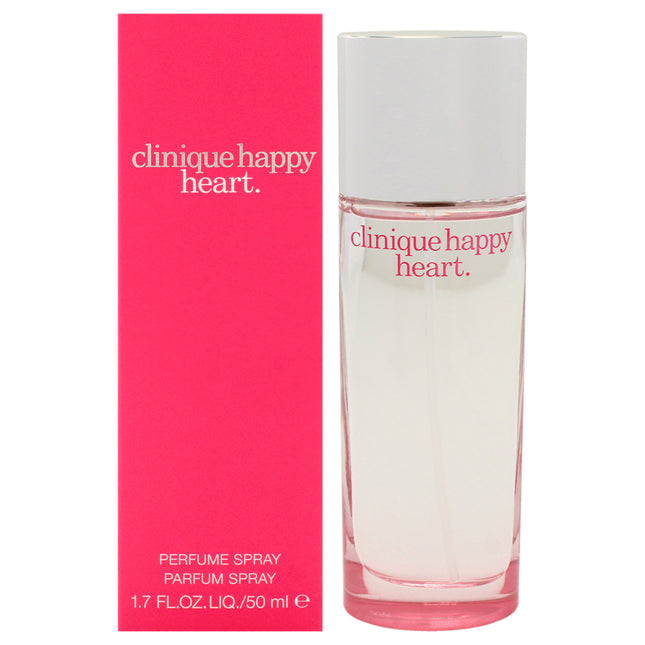 Clinique Happy Heart for Women - 1.7 oz Parfum Spray - Floral and Fruity Fragrance for Her