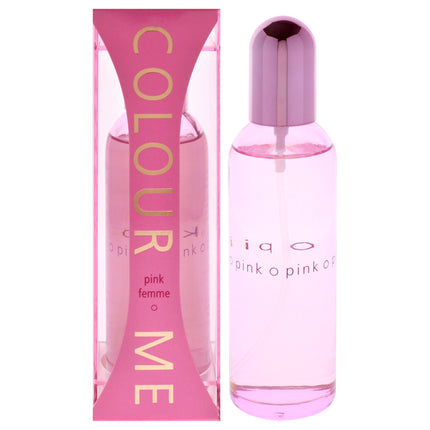 Colour Me Pink by Milton Lloyd for Women 3.4 oz EDP Spray - Floral and Fruity Fragrance