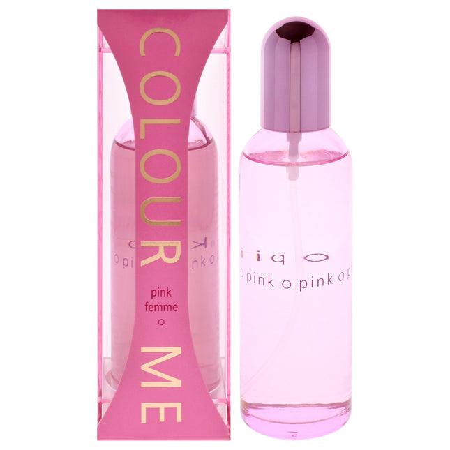 Colour Me Pink by Milton Lloyd for Women 3.4 oz EDP Spray - Floral and Fruity Fragrance