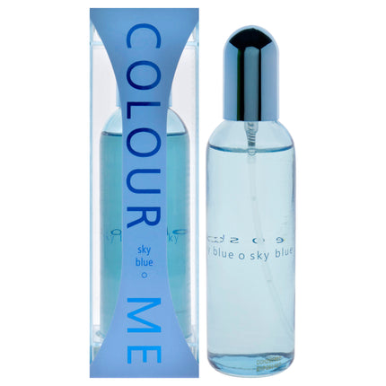 Colour Me Sky Blue by Milton Lloyd for Women - 3.4 oz EDP Spray - Refreshing and Soothing Fragrance
