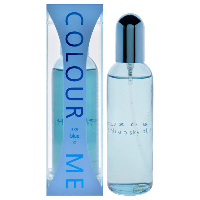 Colour Me Sky Blue by Milton Lloyd for Women - 3.4 oz EDP Spray - Refreshing and Soothing Fragrance