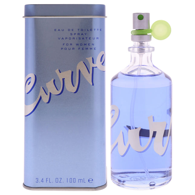Curve by Liz Claiborne for Women - 3.4 oz EDT Spray - Shop Online for Fragrance