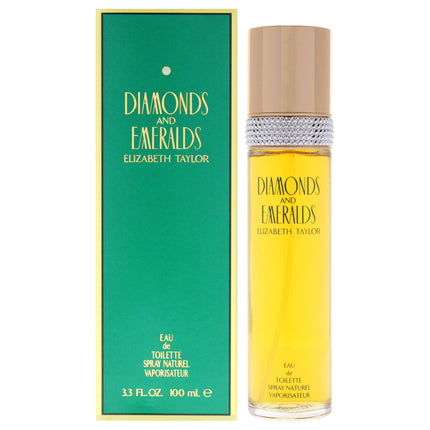 Sparkle with Diamonds and Emeralds by Elizabeth Taylor - 3.3 oz EDT Spray for Women
