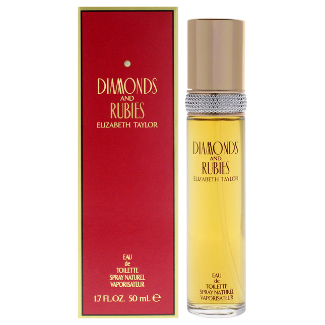 Diamonds and Rubies by Elizabeth Taylor for Women - 1.7 oz EDT Spray - Sophisticated Floral Fragrance