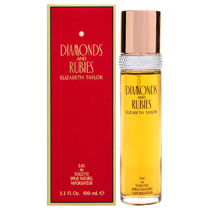 Diamonds and Rubies by Elizabeth Taylor for Women - 3.3 oz EDT Spray: A luxurious fragrance for the modern woman