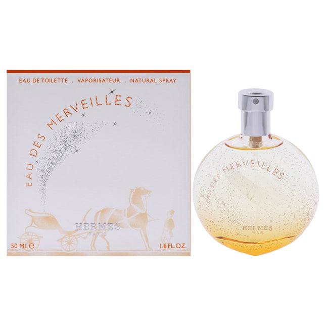 Eau Des Merveilles by Hermes for Women - 1.6 oz EDT Spray - A Magical Fragrance for Her