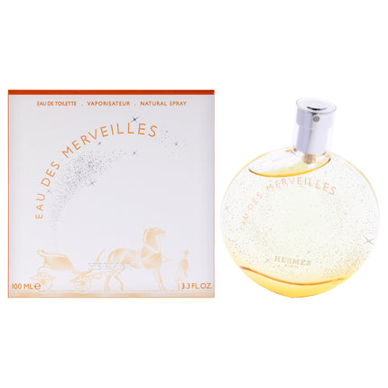 Eau Des Merveilles by Hermes for Women - 3.3 oz EDT Spray, Best Fragrance of 2023