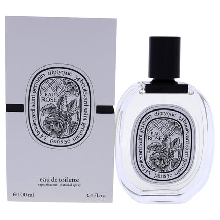 Diptyque Eau Rose for Women 3.4 oz EDT Spray - Floral Fragrance for Her