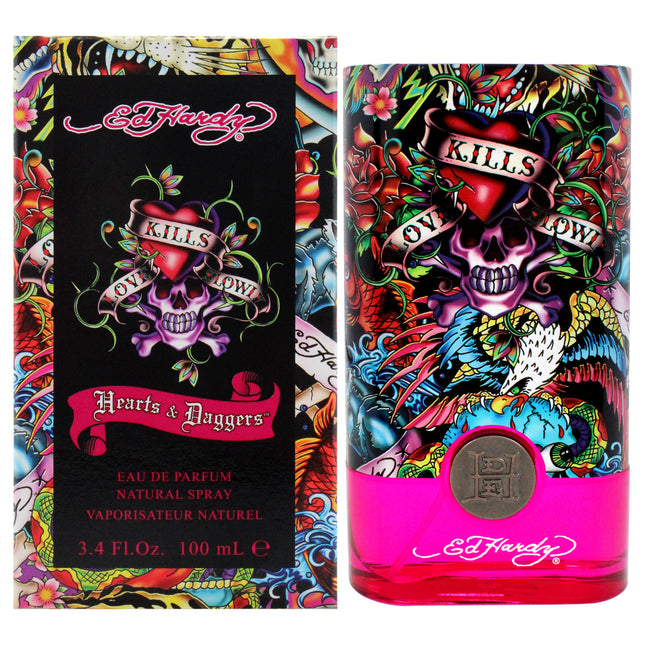 Buy Ed Hardy Hearts Daggers by Christian Audigier for Women - 3.4 oz EDP Spray - Authentic Fragrance