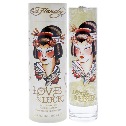 Buy Ed Hardy Love and Luck by Christian Audigier for Women - 3.4 oz EDP Spray at a Great Price!