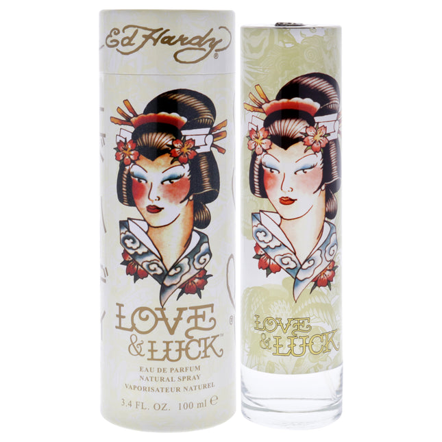 Buy Ed Hardy Love and Luck by Christian Audigier for Women - 3.4 oz EDP Spray at a Great Price!