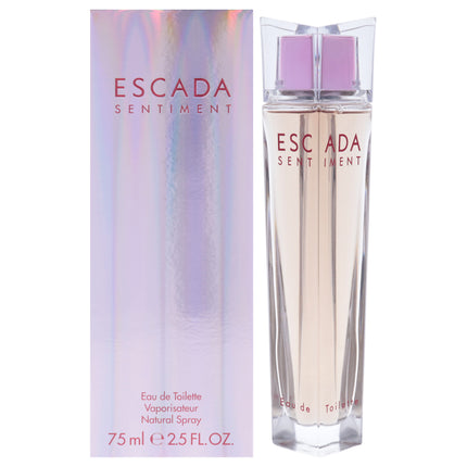 Escada Sentiment for Women - 2.5 oz EDT Spray - Fragrance for Her by Escada
