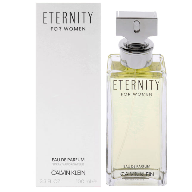 Eternity by Calvin Klein for Women - 3.3 oz EDP Spray, Fragrance for Her