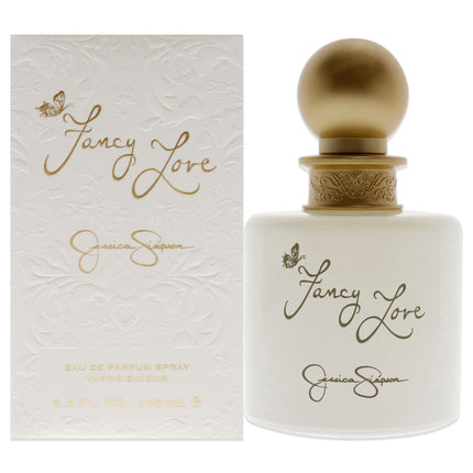 Fancy Love by Jessica Simpson for Women - 3.4 oz Eau de Parfum Spray - Romantic Floral Fragrance