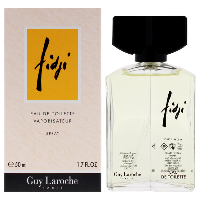 Fidji by Guy Laroche for Women - 1.7 oz EDT Spray - Refreshing Fragrance for Women