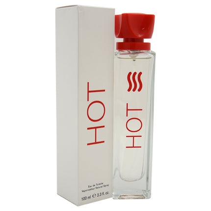 Hot by Perfume Holding for Women - 3.3 oz EDT Spray - Sensual and Seductive Fragrance for Her