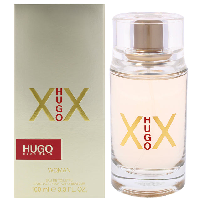 Hugo XX by Hugo Boss for Women - 3.3 oz EDT Spray - Refreshing Fragrance for Women