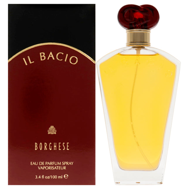 IL Bacio by Borghese for Women - 3.4 oz Eau de Parfum Spray for a Romantic Fragrance Experience
