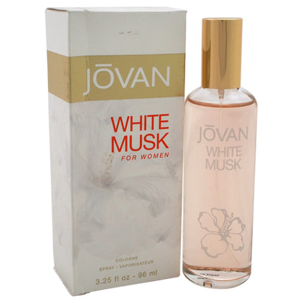 Jovan White Musk Cologne Spray for Women - 3.25 oz, Sensual and Elegant Fragrance