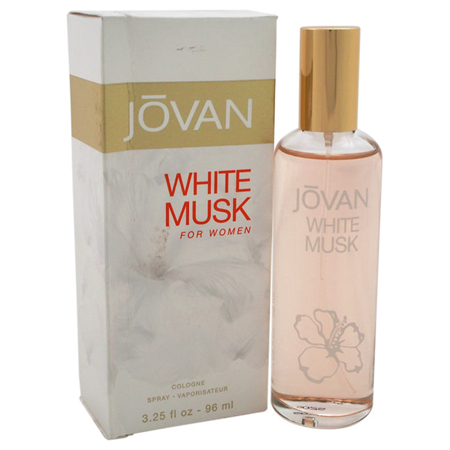 Jovan White Musk Cologne Spray for Women - 3.25 oz, Sensual and Elegant Fragrance