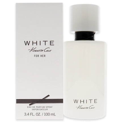 Kenneth Cole White by Kenneth Cole for Women - 3.4 oz EDP Spray for a Fresh and Elegant Scent