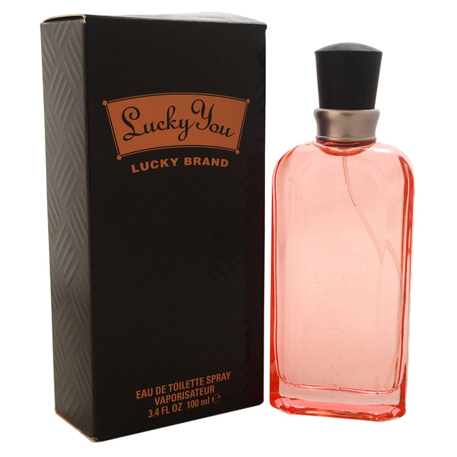 Liz Claiborne Lucky You for Women - 3.4 oz EDT Spray for a Fresh, Floral Fragrance