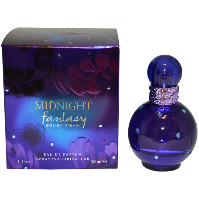 Britney Spears Midnight Fantasy Women's EDP Spray 1 oz - Sensual and Mysterious Fragrance for Her