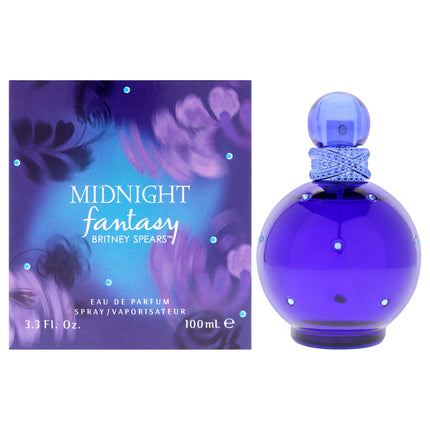 Midnight Fantasy by Britney Spears for Women 3.3 oz EDP Spray" - Fragrance Gift for Her