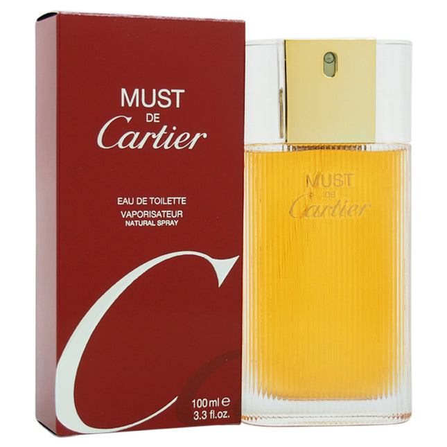Must De Cartier by Cartier for Women - 3.4 oz EDT Spray: A Timeless Fragrance for Sophisticated Women