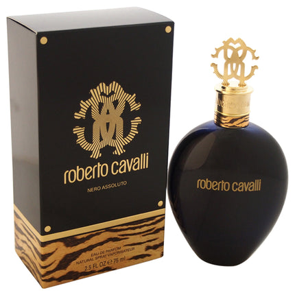 Roberto Cavalli Nero Assoluto for Women 2.5 oz EDP Spray - A luxurious scent for confident women
