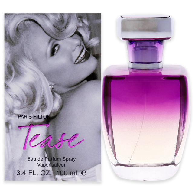 Paris Hilton Tease by Paris Hilton for Women - 3.4 oz EDP Spray - Seductive Fragrance for Women