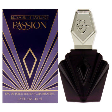 Passion by Elizabeth Taylor for Women - 1.5 oz EDT Spray - Romantic Fragrance for Her