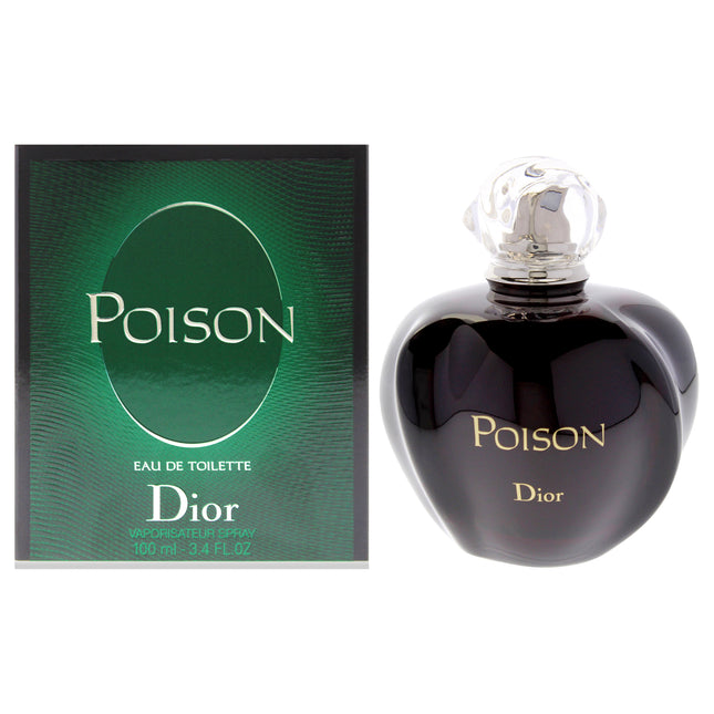 Poison by Christian Dior for Women - 3.4 oz EDT Spray - Reviews & Best Price