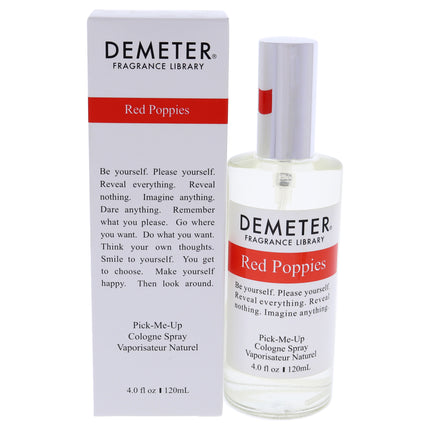 Red Poppies by Demeter for Women - 4 oz Cologne Spray: A Fragrance Inspired by Nature